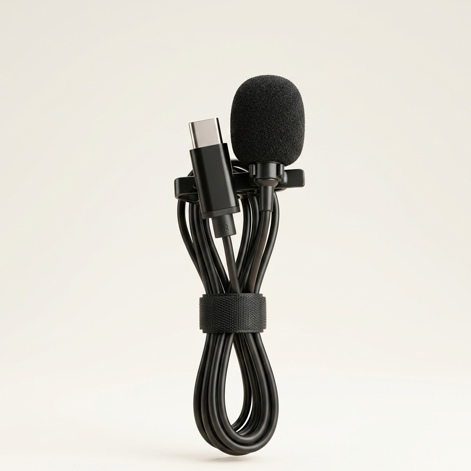 Micrófono V6 USB-C con Cable