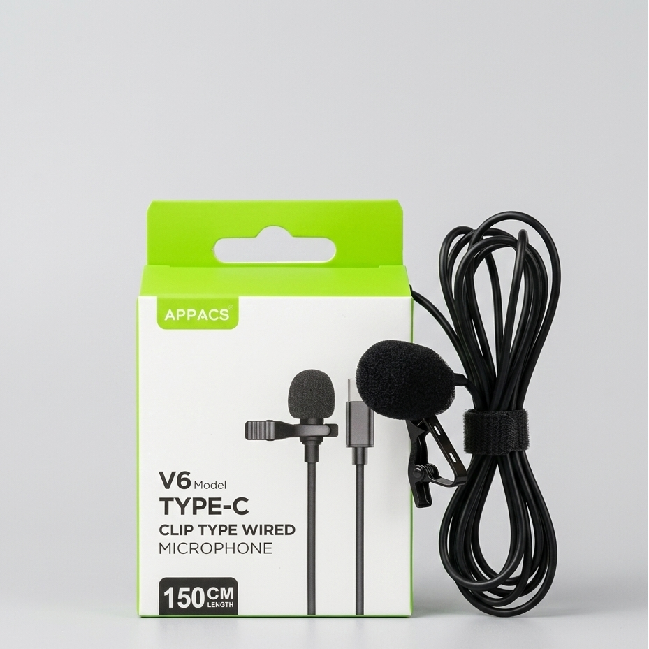 Micrófono V6 USB-C con Cable
